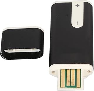 Gravador USB, mini gravador de voz multifuncional com redução de ruído e economia de bateria fraca, dispositivo de gravação para palestras, reuniões, entrevistas (16 g)