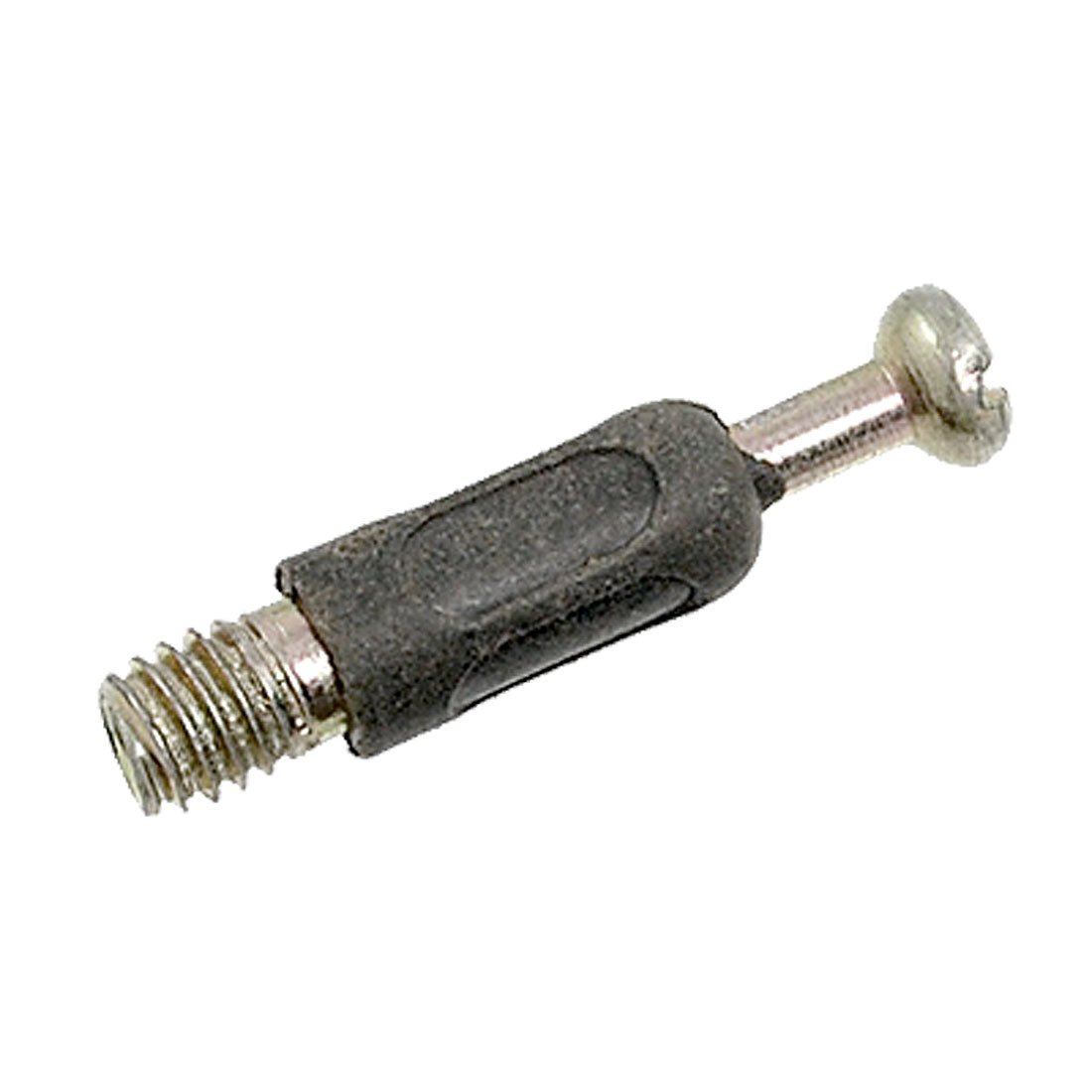 Aexit Furniture Plastic Nuts Coated Rod Screw Connector Fittings Panel Nuts 15 Pcs