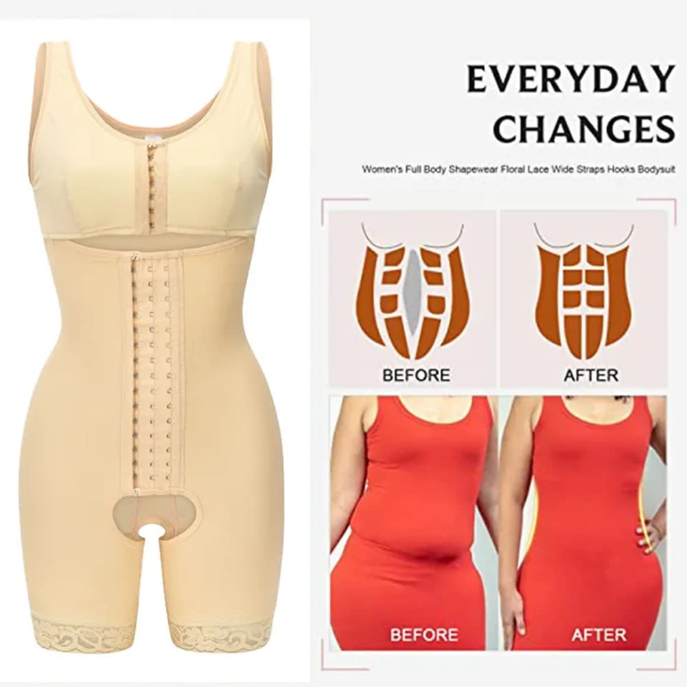 Tummy Control Body Shaper Alta Compresión Colombiana Posparto Fajas Bodyshorts Shapewear Effetto Ventre para Mujeres