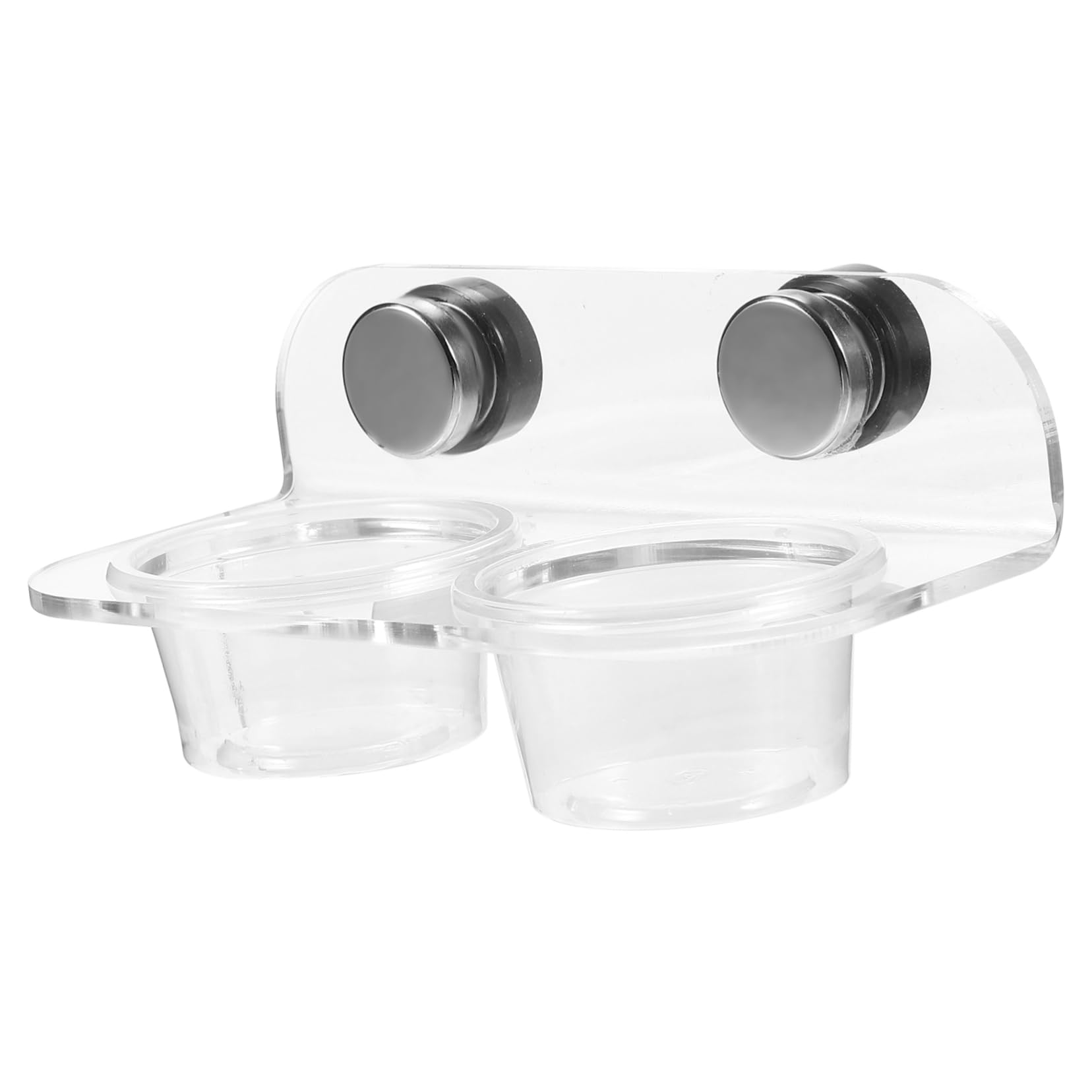 minkissy 5 Juegos De Comederos Magnéticos para Geckos Cuencos De Agua Y Comida para Reptiles Resistentes Y Fáciles De Limpiar.