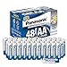 Panasonic Energy Corporation LR6XE/48PC Platinum Power AA Alkaline Battery, 48 Pack
