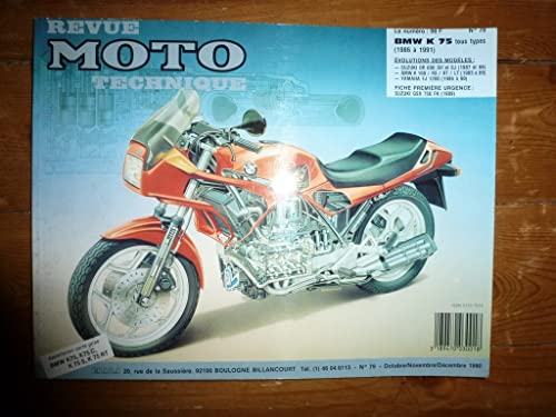 Rmt- Revues Techniques Moto - K75 86-91 Revue Technique moto Bmw Etat - Bon Etat Occasion