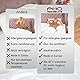 PHD Primera Matratzenschoner 160x200 cm - 60°C waschbar u. Allergiker-empfohlen für mehr Hygiene im Bett. Matratzenauflage und Matratzenschutz für Matratze, Boxspringbett u. Topper für 160 x 200 Weiß