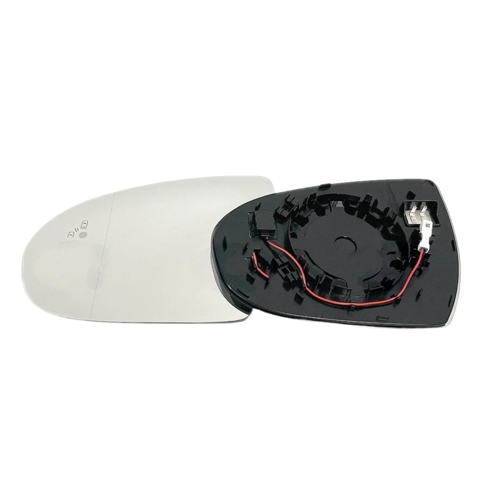 Auto Specchi Esterni Riscaldati Per Hyundai Per Tucson 2015-2020 Auto Convesso Specchio Riscaldato di Vetro Con Per Punto Cieco 87611D7010 87621D7010 Vetro Retrovisore(Blind spot pair)