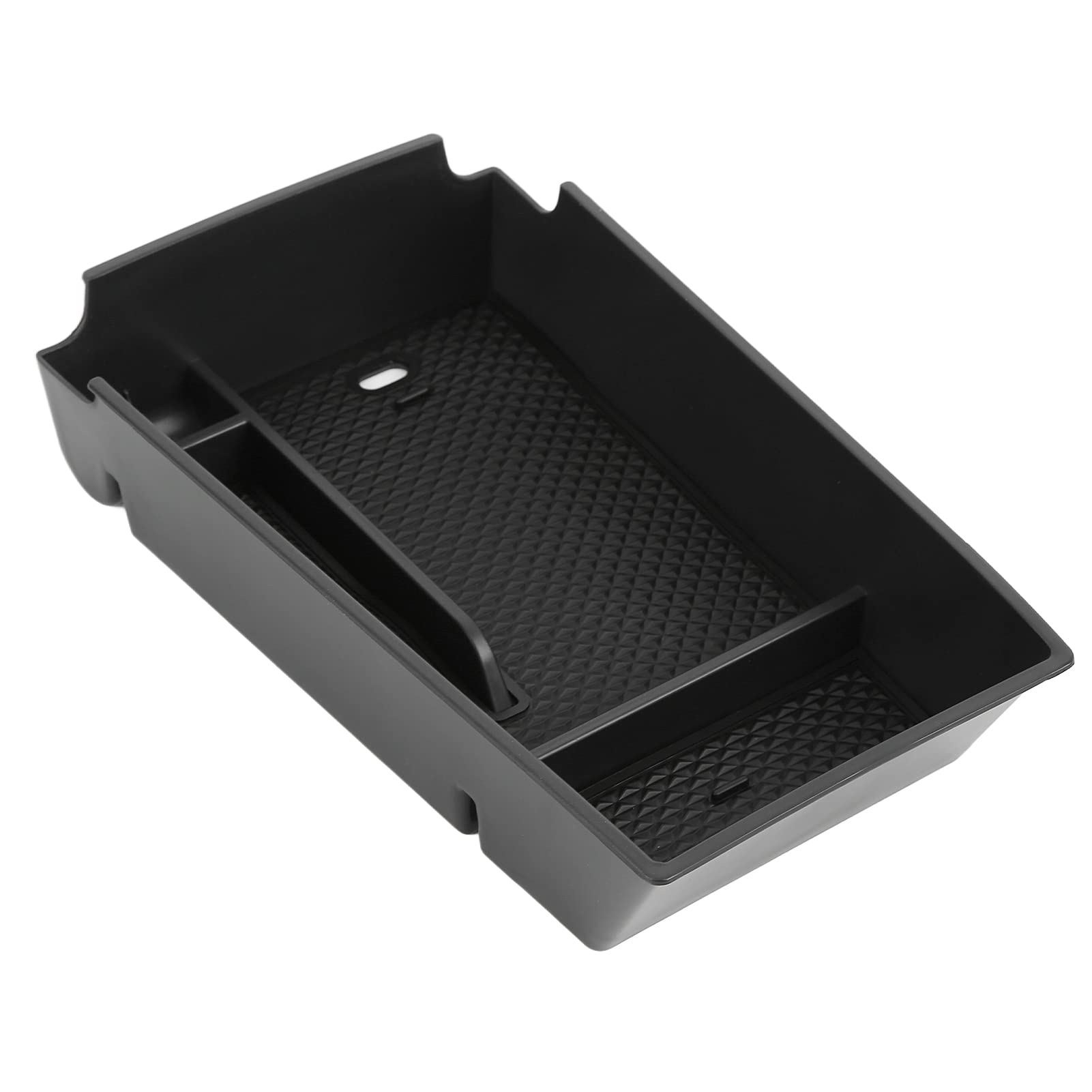 Car Center Console Storage Tray, Center Console Storage Box ABS Armrest Organizer Box Cubby Drawer Container Replacement for K5 DL3 2021