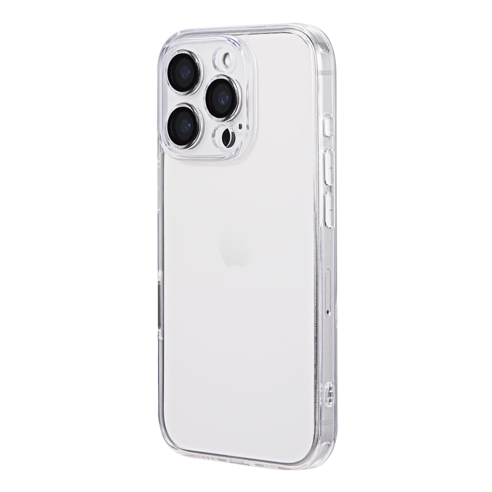 LN-IP24CACCL iPhone 16 Pro Camera Lens Protective Hybrid Case UTILO All Cover Clear
