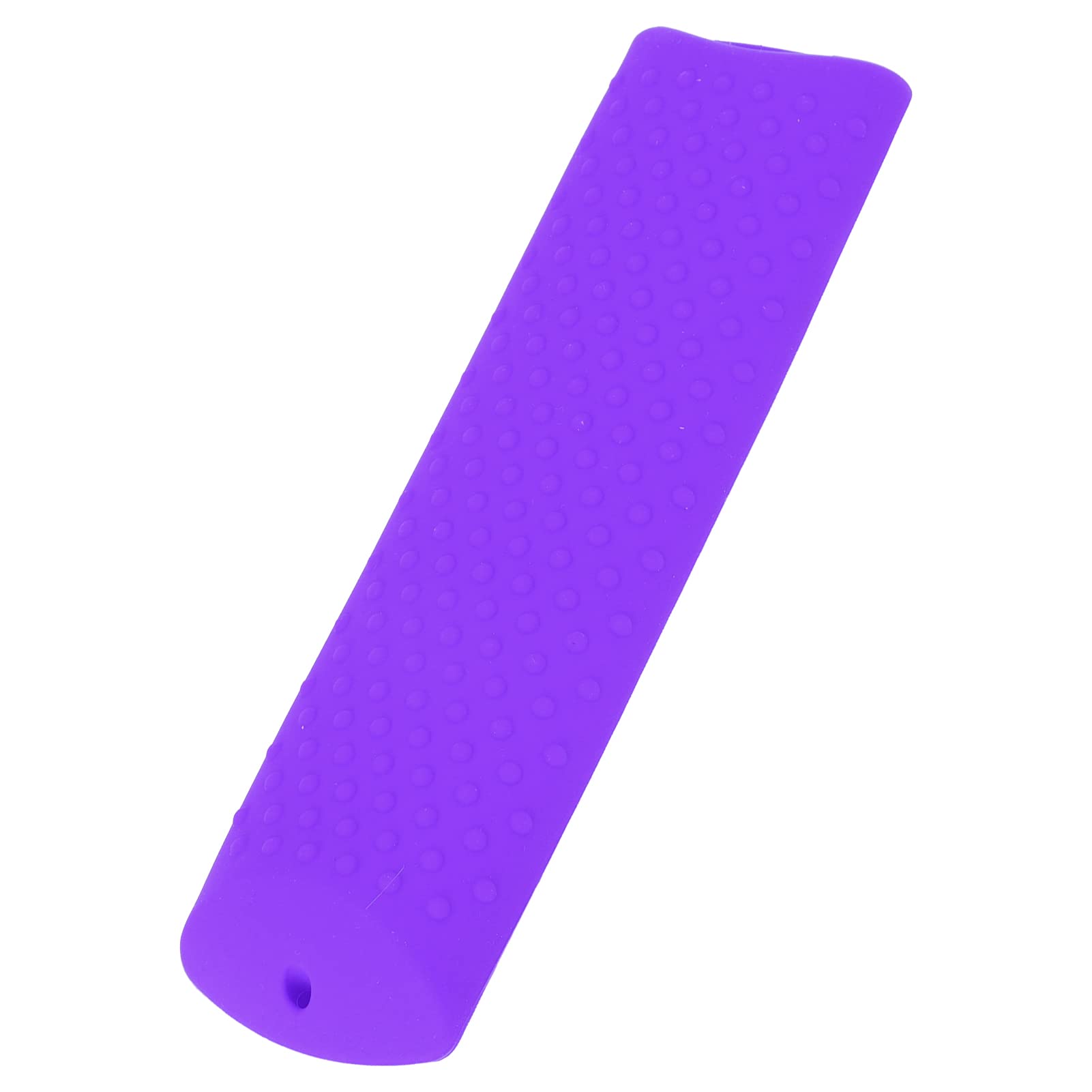 Qiilu Funda de Control Remoto de Silicona Suave Antideslizante a Prueba de Golpes Funda Protectora Remota con Cordón para Fire TV Stick Lite (Púrpura)
