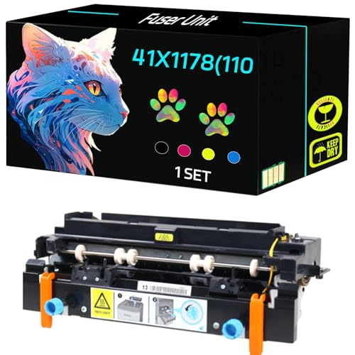 High Yield 41X1178(110V) Fuser Unit Compatible for Lexmark MS321dn MS421dn MS421dw MS521dn MS621dn MS622de MX321adn MX321adw Printers, Print Clearly (1 Set)