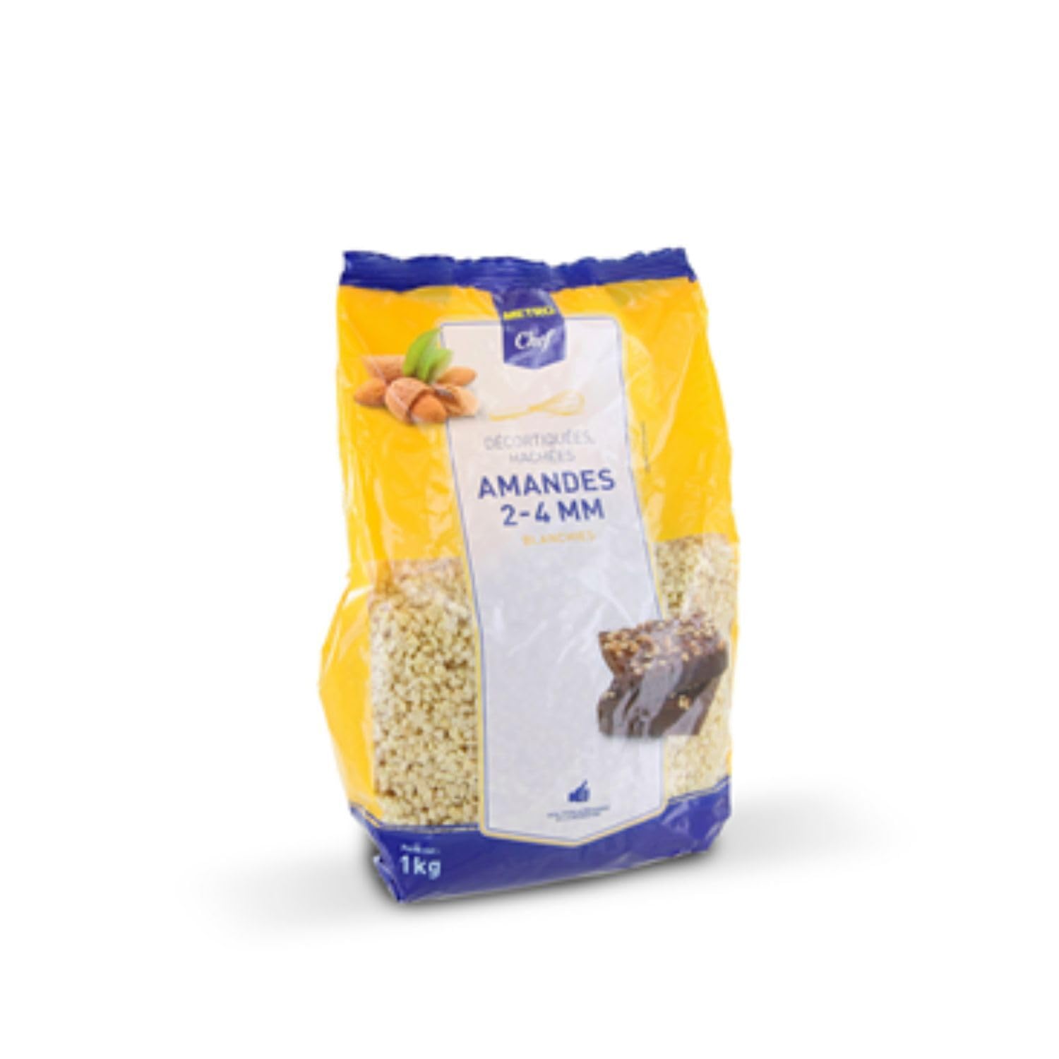 METRO Chef Amande blanchie 1 kg x2