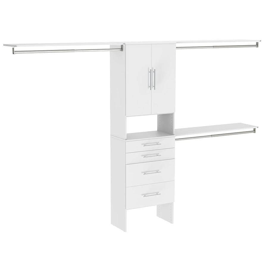 Choco closet◎　1120 Amazon.com: ClosetMaid 1937340 SuiteSymphony Modern 25-Inch