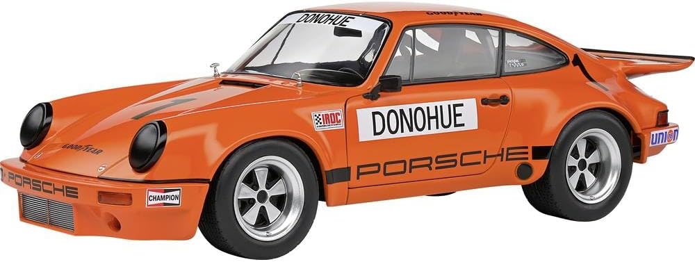 1:18 Porsche 911 IROC Orange #1 DONOHUE IROC Daytona 1974