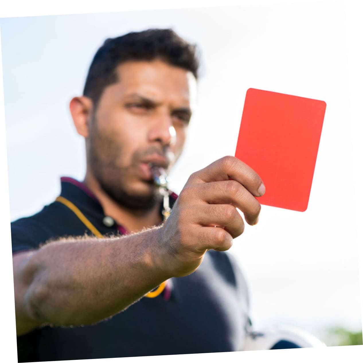 Kisangel Requisitos del Árbitro Tarjetas Rojas Y Amarillas Tarjeta De Árbitro De PVC Árbitro