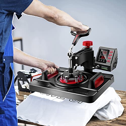 Heat Press Machine 5 en 1 para camisetas 29x38 cm miniatura 2