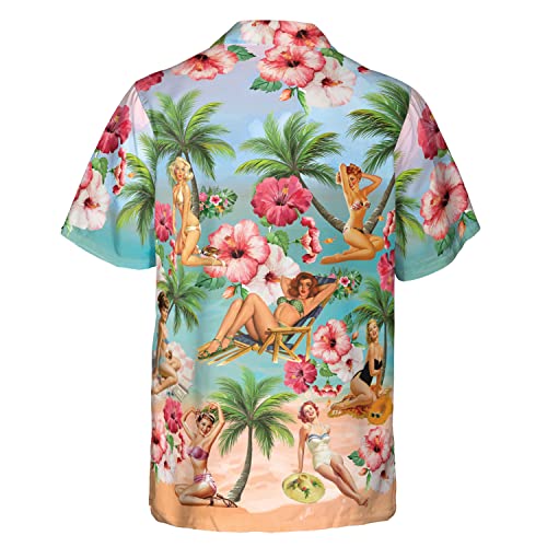 Personalized 3D Funny Hawaiian Shirt Tropical Car Shirt, Custom Image All-Over Print Hawaii Shirt for Men Women2