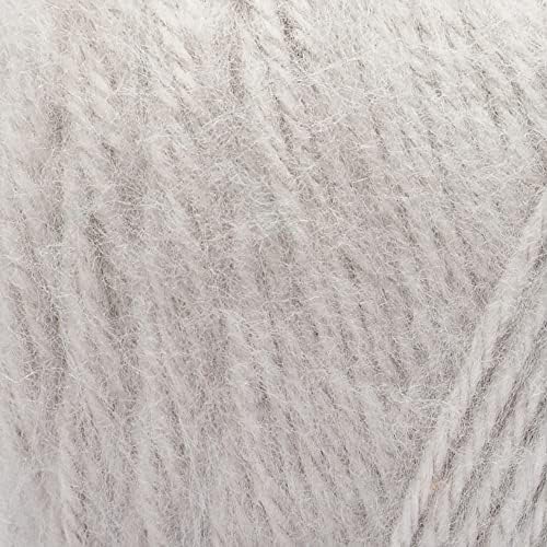 Miniatura 2 de Red Heart - Ovillo cepillado Super Saver de color visón claro, paquete de 3 unidades de 5 onzas, acrílico, mediano número 4 (lana peinada), 255