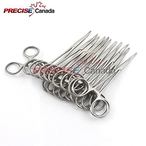 PRECISE CANADA: Pack of 12 O.R Grade Mosquito HEMOSTAT Locking FORCEP 5