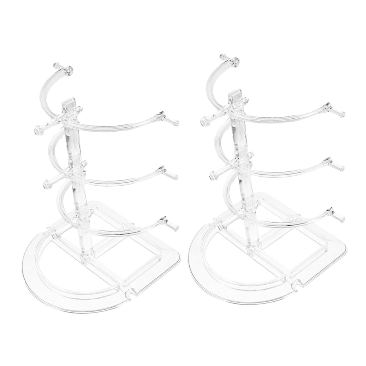 Amosfun 8 Stk Brillenständer brillen aufbewahren brillenablage brillenregal Brillenbox Ausstellungsstand Sonnenbrillen-Organizer-Ständer Brillenhalter Glasständer Brillengestell p.s