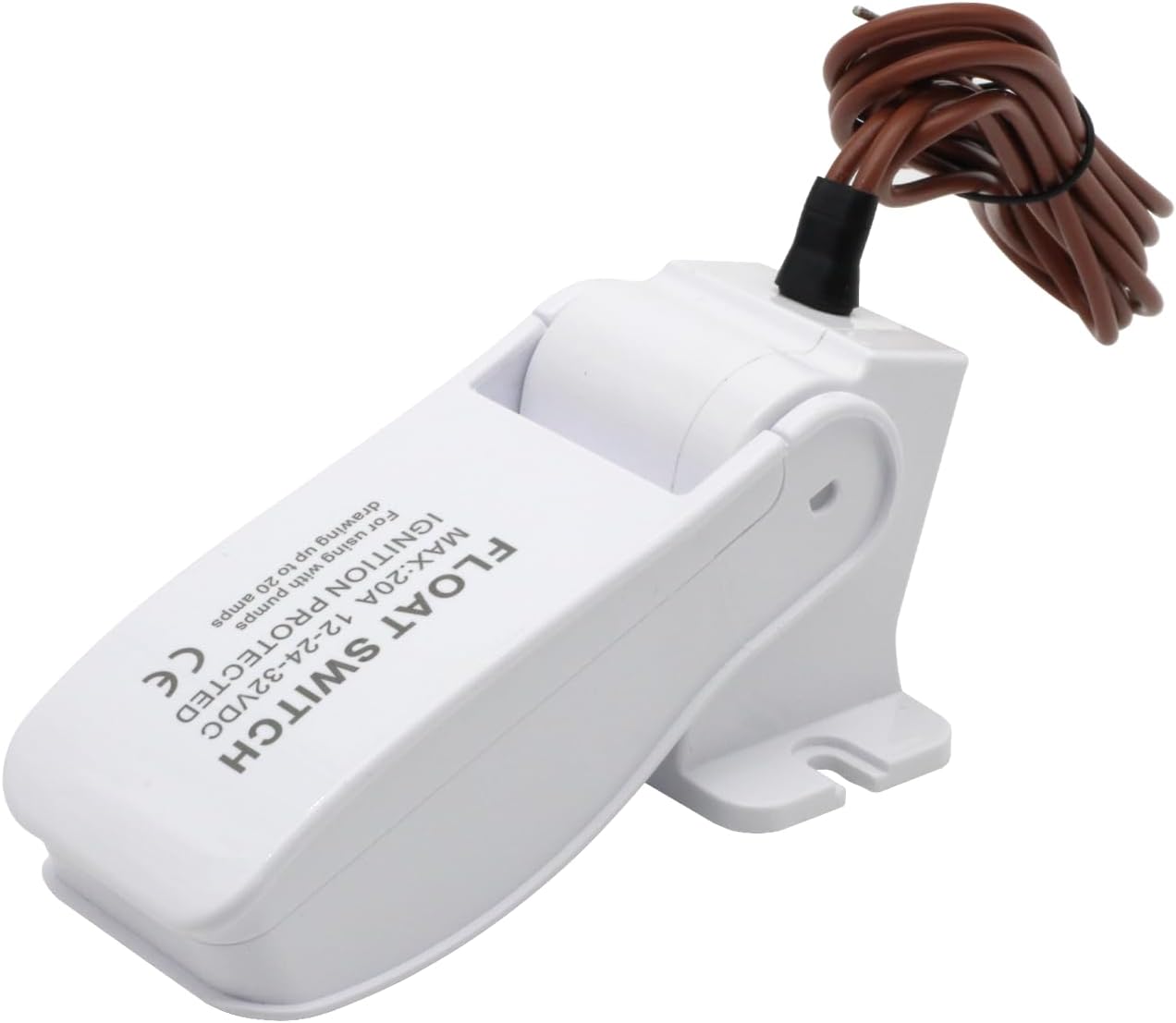 Automatic Bilge Pump Float Switch DC12V 24V 32V Marine Water Pump Float Switch for Ponds, Pools, and Boats