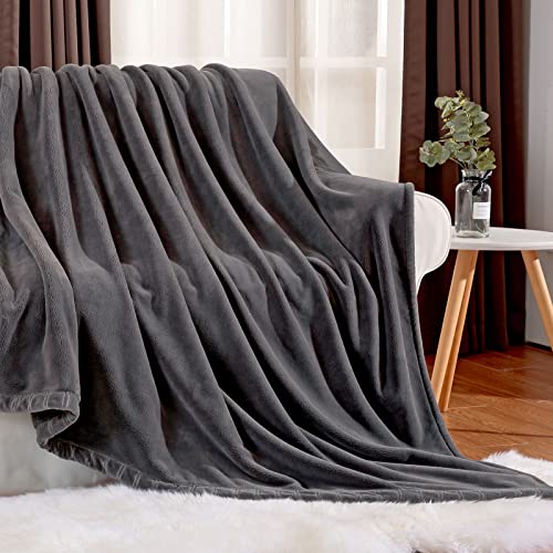 Gemarwel Thermal Flannel Fleece Throw Blanket, 450Gsm Super Soft Luxury Warm Fuzzy Thick Blankets For Couch Bed Lightweight #TOP5