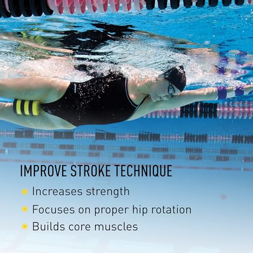 Pull-Buoy Finis Foam für Schwimmer ab 12 Jahren, Gelb/Schwarz, Einheitsgröße