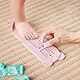 KASESSS 2 Stück Schuhgrößenmesser Kinder, Fußmessgerät Kinder, Schuhmessgerät Kinder, Fussmessgerät für Kinder Größenbereich 6–20 cm, Füße Messen Kinder für Damen Herren Kinderfüße (Rosa,Blau)