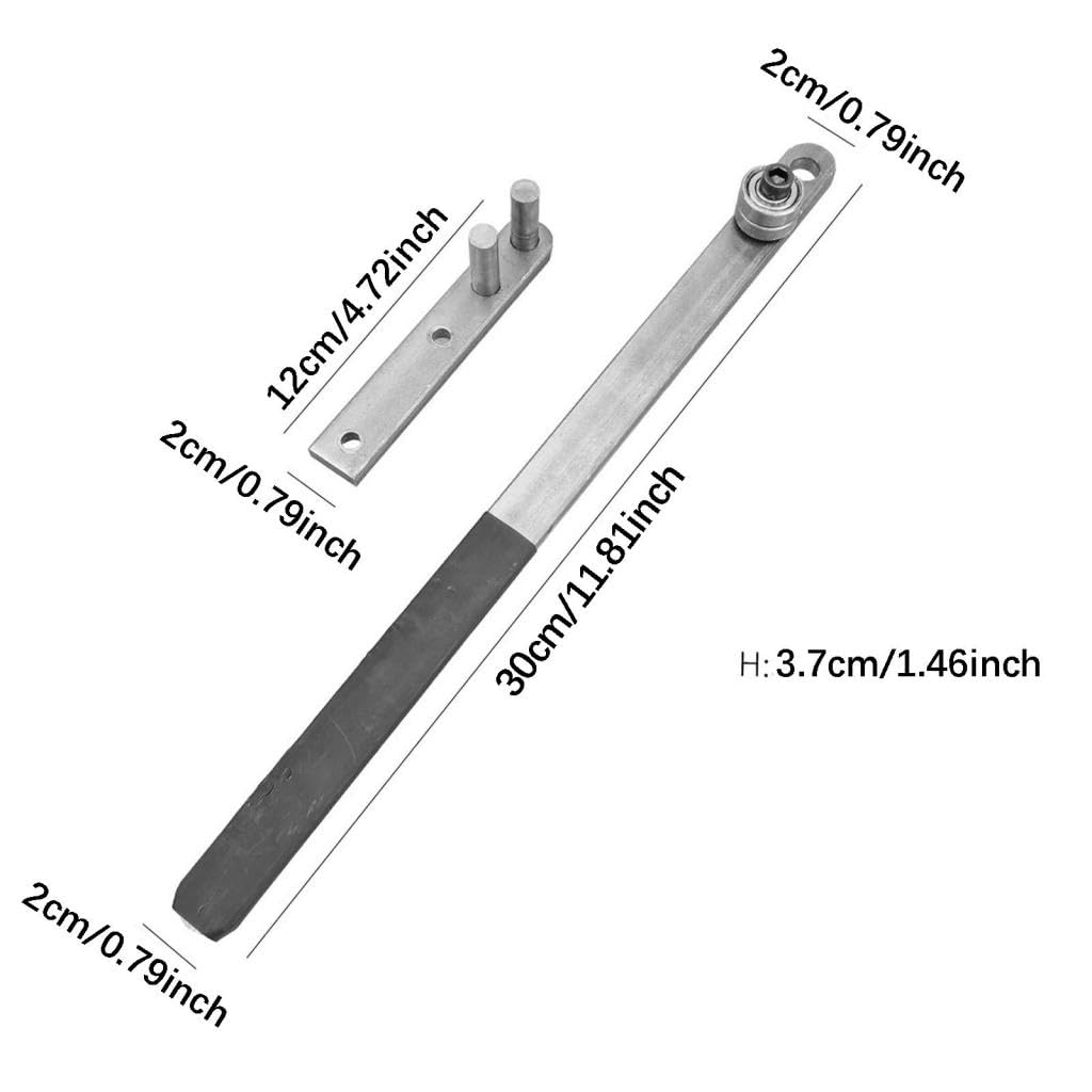 Milageto Dobladora de Varillas Manual, Dobladora de Barras de Acero, Multiusos, Resistente, Profesional, Herramienta para Doblar Tubos de Hierro, Acero