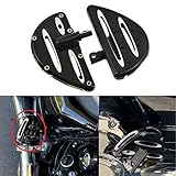 pedane avanzate harley 883 iron Colore nero HDBUBALUS Pedane Cnc Pedane Poggiapiedi Pedana Adatta per Harley Sportster 883 1200 Touring Dyna Softail Nero