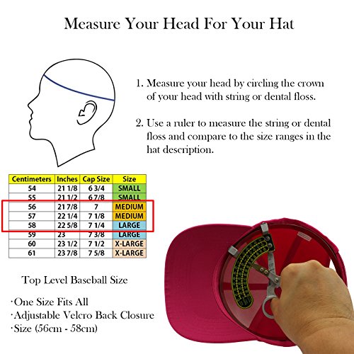 Image of Top Level Baseball Cap Men Women - Classic Adjustable Plain Hat