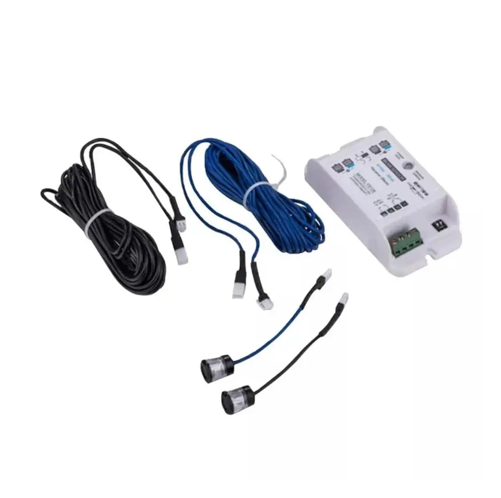 Fotocellula a infrarossi sensore di sicurezza per porta scorrevole automatica 10 m 1 beam black