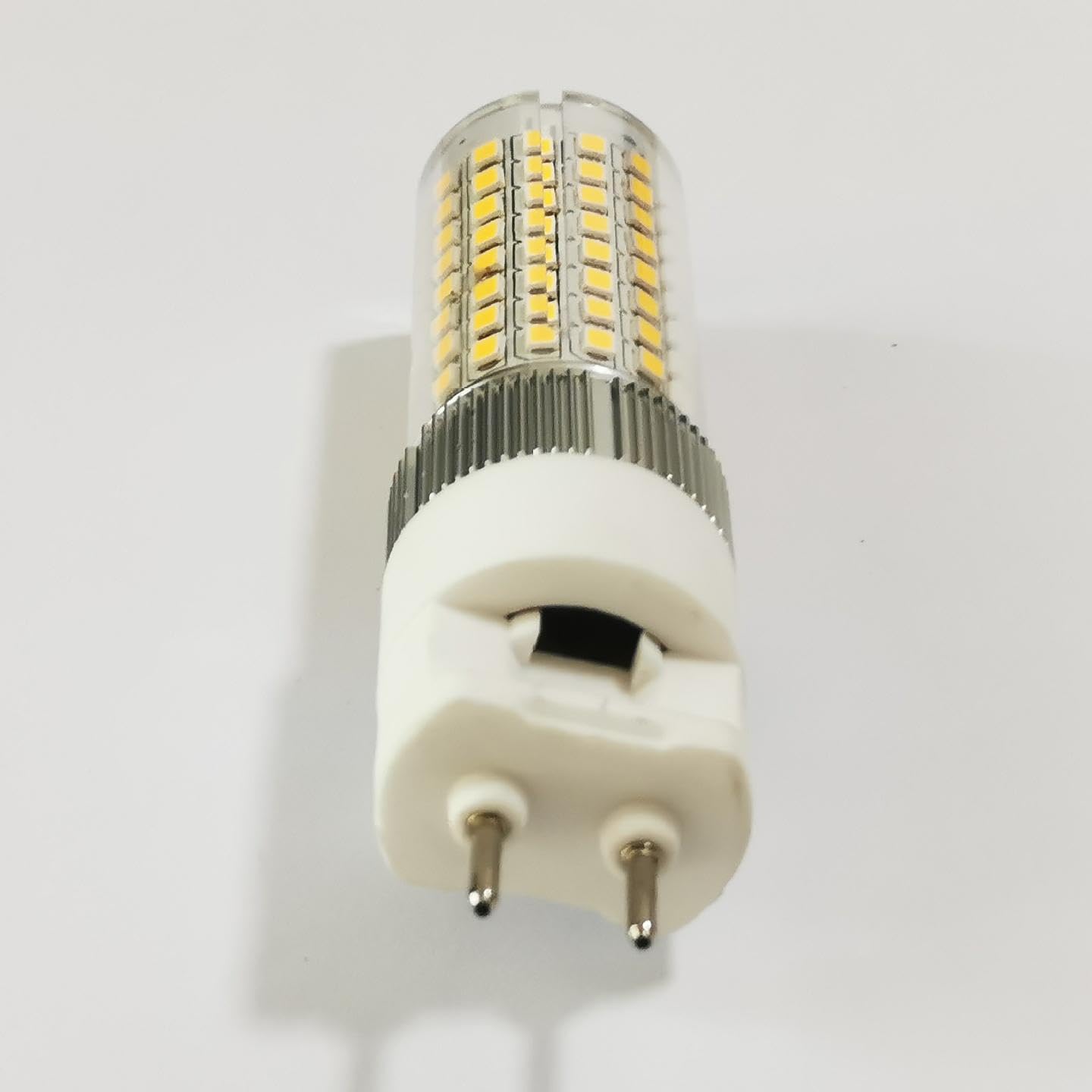 Lampadina a mais a LED G12,lampada alogena sostituibile da 20w,120V 360° ad alta luminosità,usata per di illuminazione indoor e outdoor garage warehouse(2 pezzi) (120V-20W/Bianco naturale 4000K)