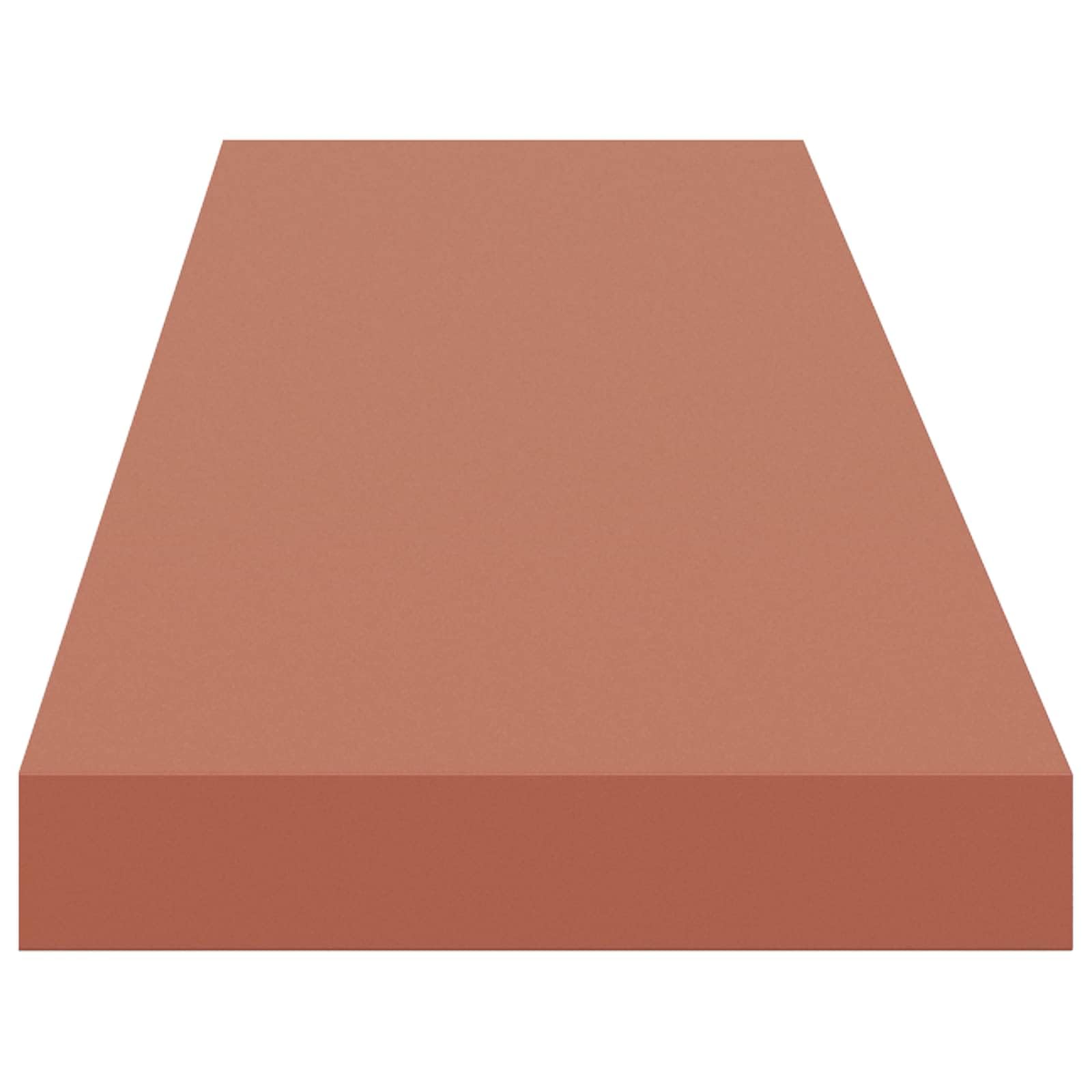 Generisch Wandregal 4 pcs Rot 120 x 23,5 x 4 cm Holzwerkstoff,Möbel,Regalsysteme,Wandregale-42019937