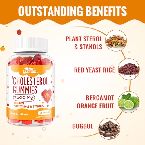 Chiqwench Cholesterol Supplements With 1500 Mg Plant Sterols & Stanols thumb #2