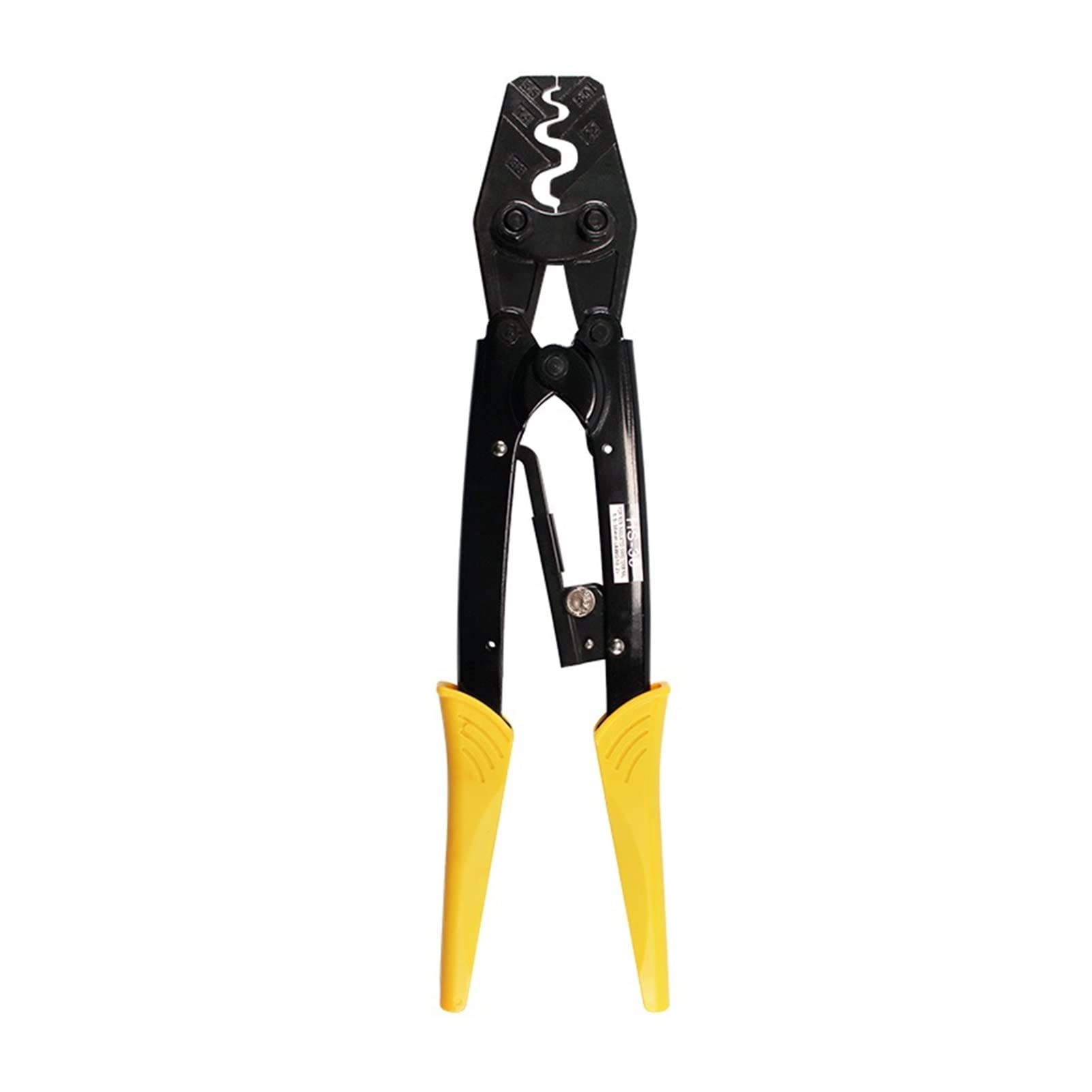 Alicates de crimpado carraca HS-38 for terminales 5, a 38 mm². Miniherramientas for no aislados