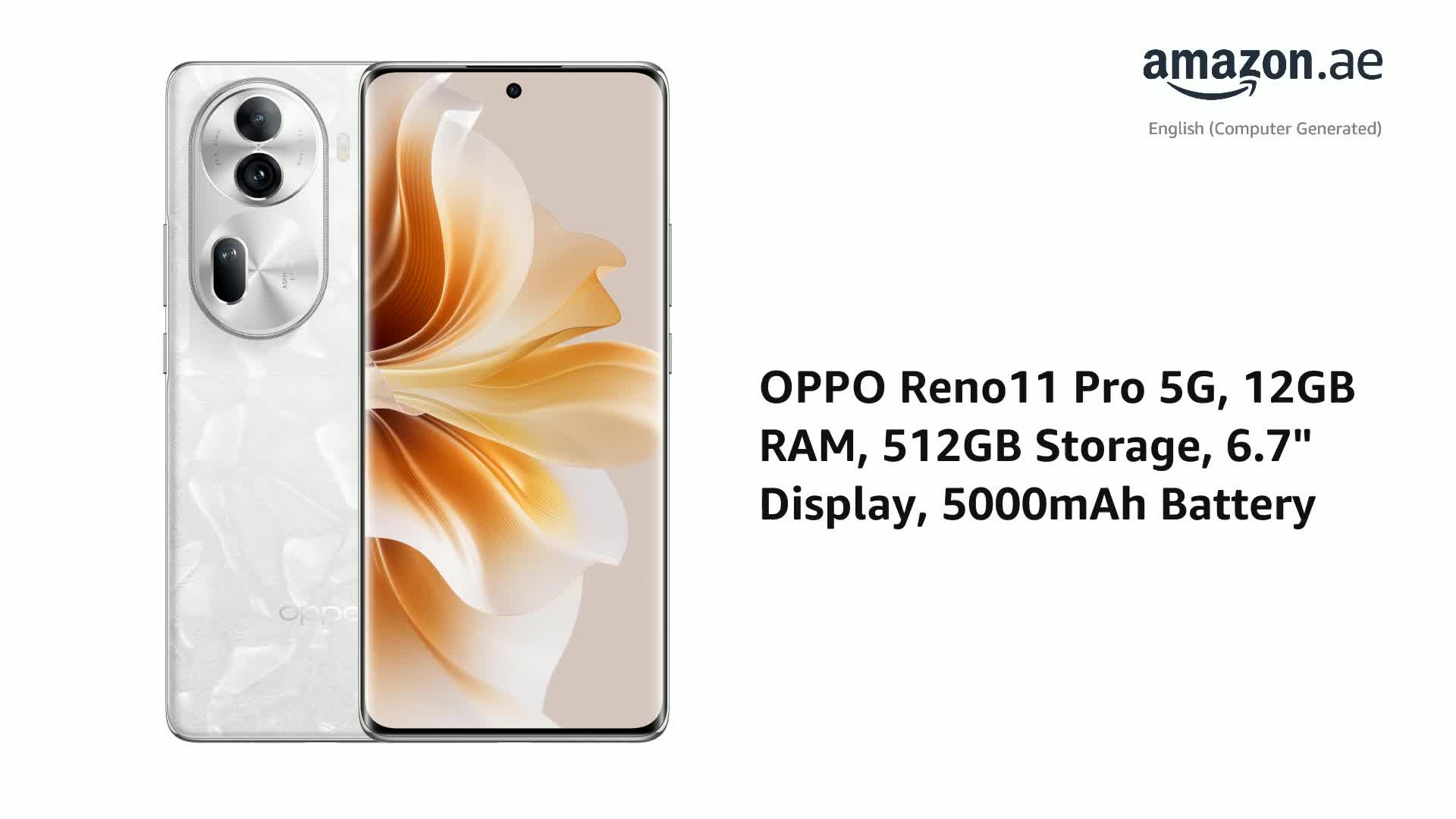 OPPO RENO11 PRO 5G 12GB/512GBSIMフリー日本未発売 OPPO Reno 11 Pro 5G 512GB/12GB (5 FREE GIFTS) Price in Singapore