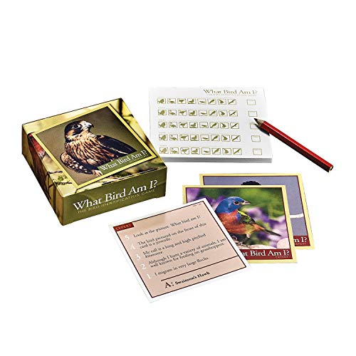 Outset Media What Bird Am I? – The Bird Identification Game – Contains 300 Cards for 2 or More Players Ages 14 and up Outset Media What Bird Am I? – The Bird Identification Game – Contains 300 Cards for 2 or More Players Ages 14 and up