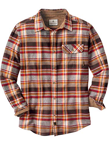 Legendary Whitetails Men's Buck Camp Flannels Cardinal Chocolate Plaid XX-Large