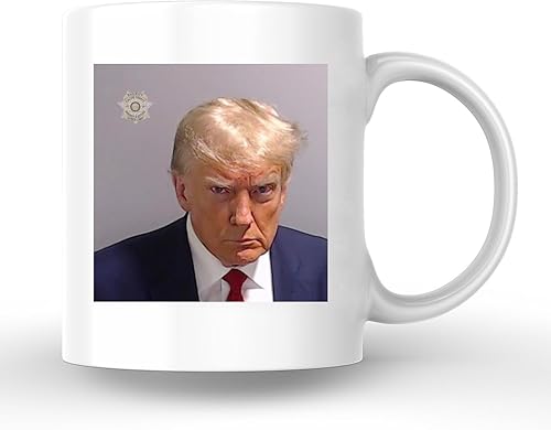 Trump Mug Shot - Taza de café de 11 onzas - Trump 2023 Jail Mug Shot