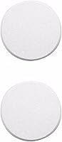 Vista 1 de Wideskall® Protector autoadhesivo para pomo de puerta redondo blanco (tamaño estándar de 3 pulgadas, 2.0 pulgadas)
