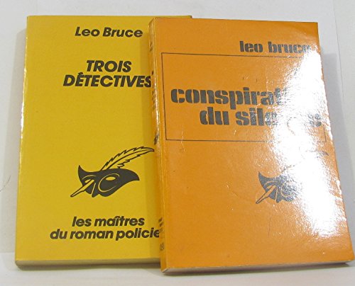 Trois detectives [French] 2702416586 Book Cover