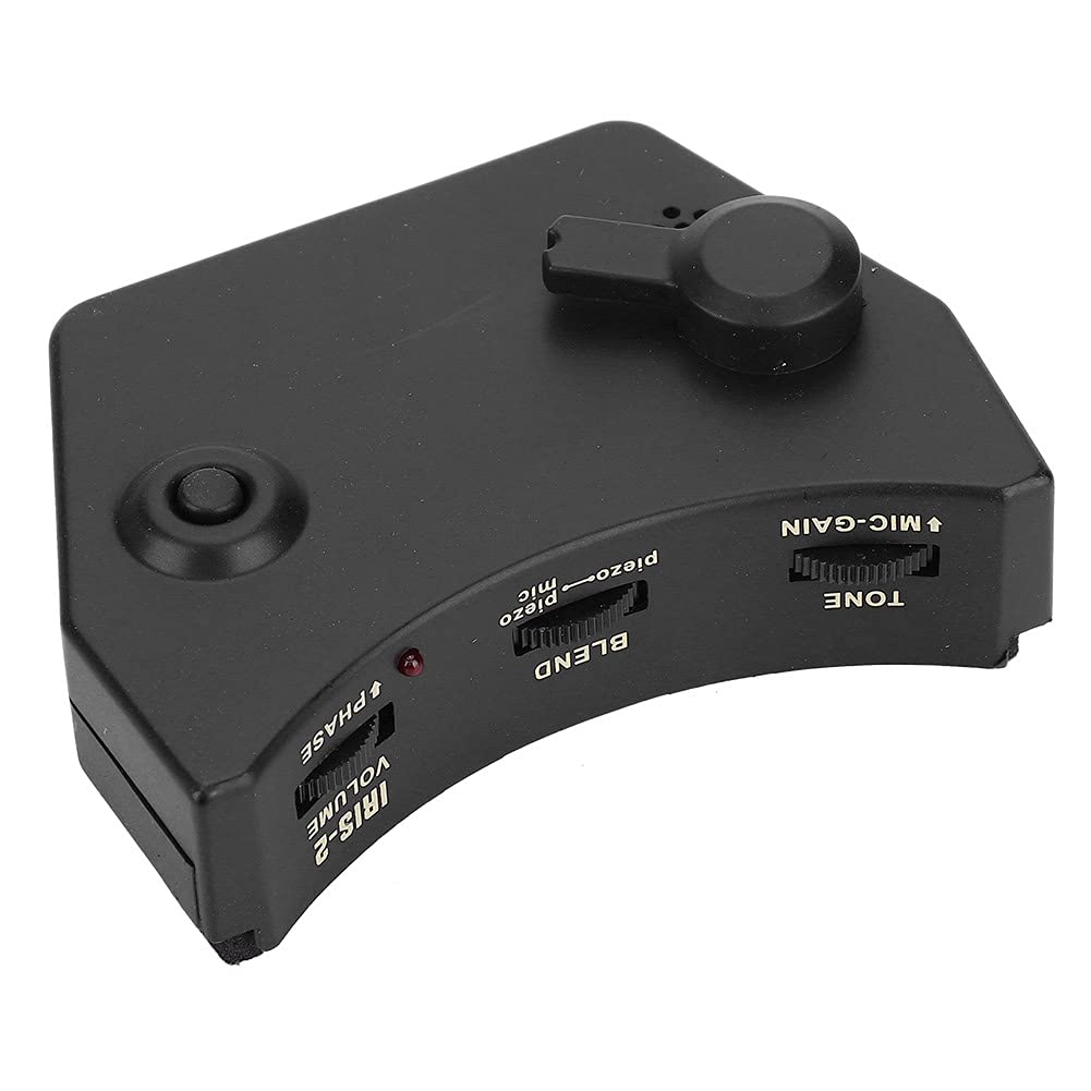 Preamplificazione per Chitarra, Preamplificatore del foro sonoro con trasduttore a ponte Piezo Pickup Scatola di risonanza Mic