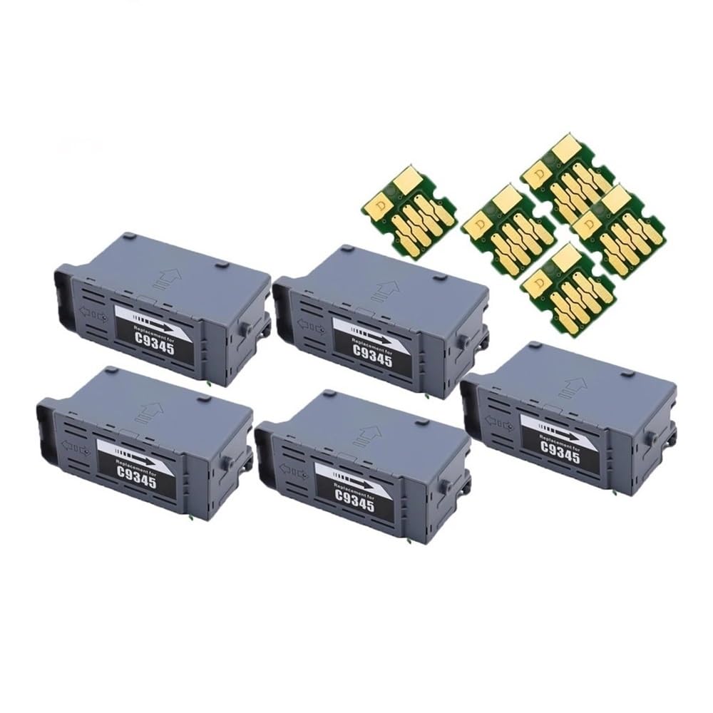 Boîte de maintenance d'encre C9345 avec 5 puces pour imprimantes Epson EcoTank et WorkForce