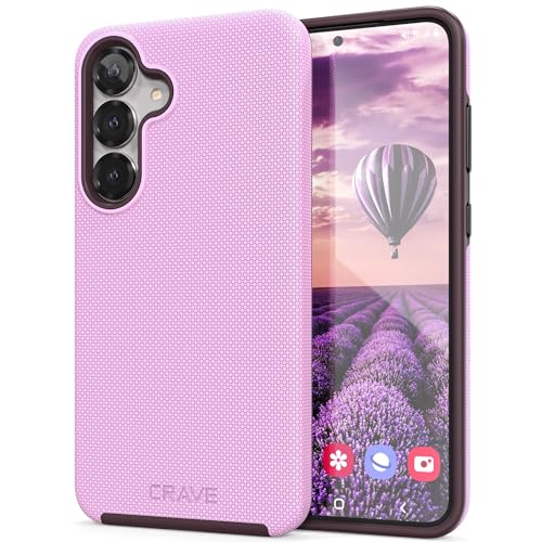 Image of Crave Compatible with Samsung Galaxy S25 Plus Case, Shockproof Protection Dual Layer Case for Samsung Galaxy S25 Plus (6.7 inch) - Lilac
