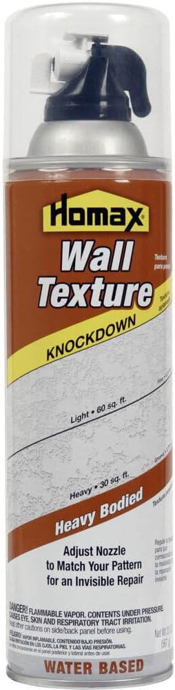 3 Pack Homax 4065 Aerosol Knockdown Spray Wall Texture Water-Based - 20oz