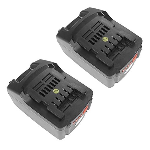 2 x Trade-Shop Premium Li-Ion batteri 36 V/2500 mAh för Metabo AHS 36 V AHS 36-65 V BHA 36 KHA 36 LTX KHA 36-18 LTX 32 TS 36-18 LTX BL 254