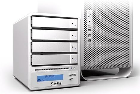 denno- sohoraid SR4 (USB3.0 0/FireWire800/eSATA) + 12TB HDD SR4 – wbs3 – 12T