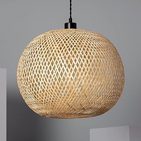 LEDKIA LIGHTING Lámpara Colgante Bambú Llata Cover