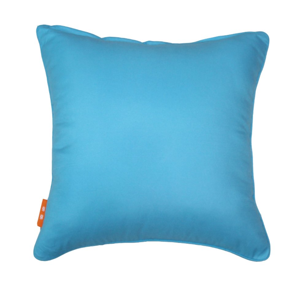 Coussin couleur pure oreiller en coton 65x65cm style moderne fibre Pan Version B