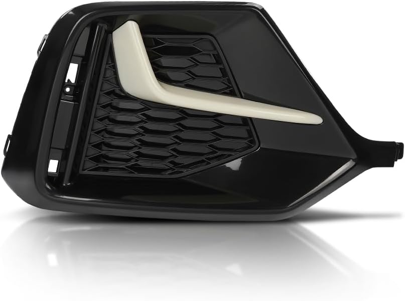 PIT66 Rear Bumper Garnish Cover Left Driver Side Compatible with Honda Civic Hatchback 2020 2021 71518-TGG-A50ZB, 71518 TGG A50ZB, 71518TGGA50ZB Black