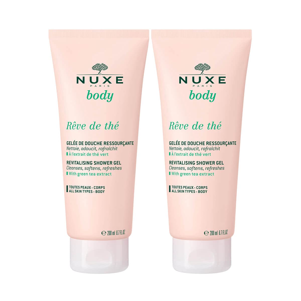 Nuxe Body Reve De The Duş Jeli 200 ml 2'li Paket