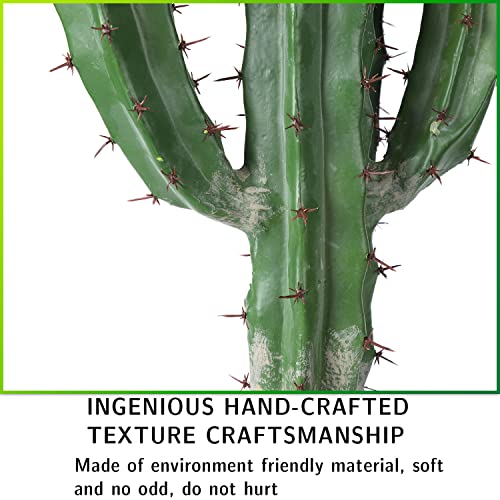 Anthouseplant Artificial Cactus Fake Big Cactus 25 Inch Faux Cacti Plants For Home Garden Office Store Decoration #TOP2